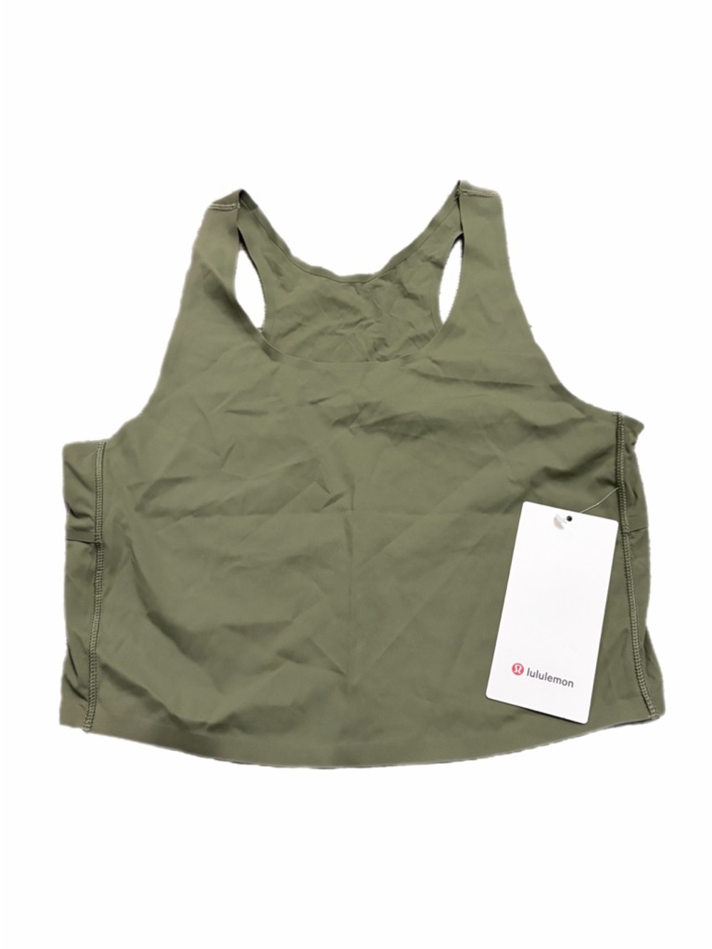 NWT Lululemon Fast and Free Tank Top *Light (Bay Leaf) Size Large